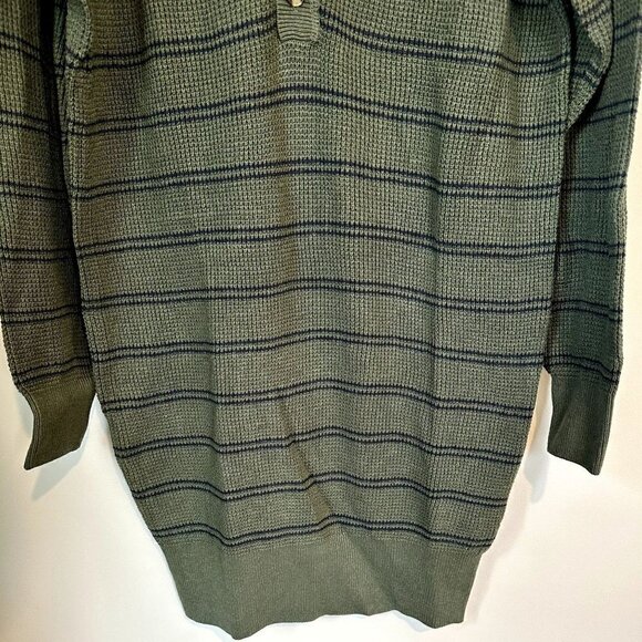 NWT Prana Milani Henley Dress in Kale Stripe - Size Small - Picture 7 of 11